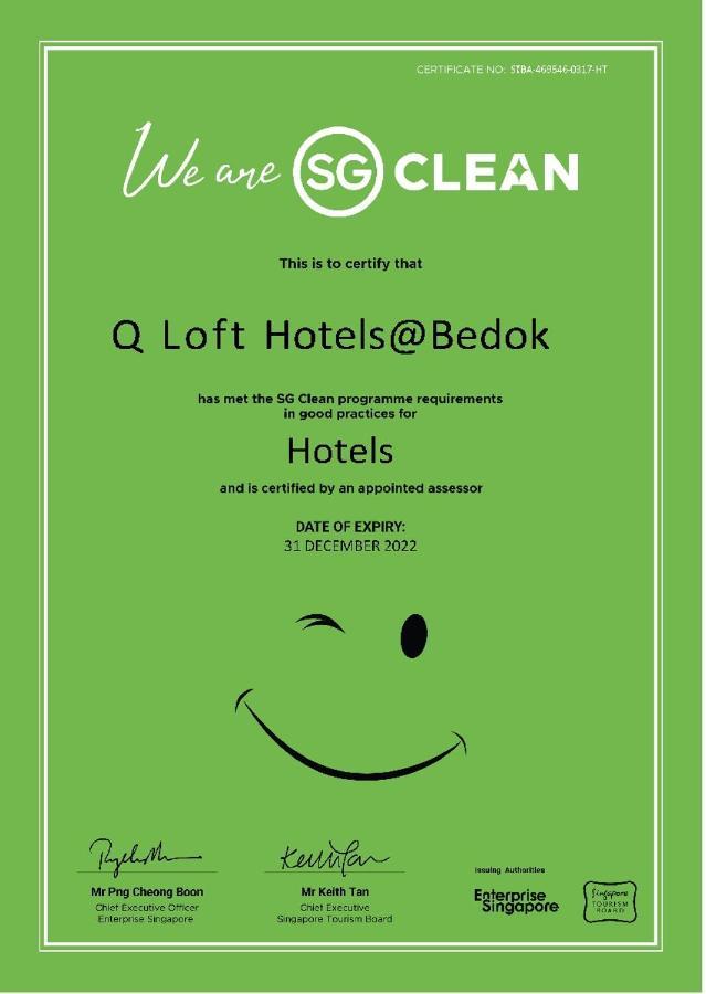 Q Loft Hotels at Bedok Singapore Buitenkant foto